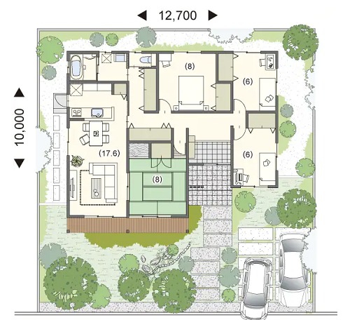 平屋のおしゃれな間取り特集22選 失敗しない間取りを考える4のポイント イエマドリ