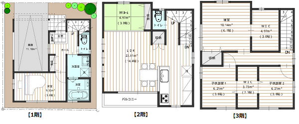 3階建 狭小住宅のおしゃれな間取りを大調査 気になる価格も大暴露 イエマドリ