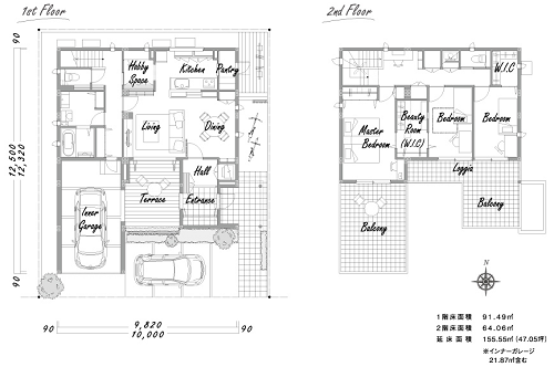 トヨタホームの間取り図集 実際の 実例や評判 すてきな家を完成させる方法 イエマドリ